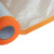 上柯 W1721 PE防尘膜保护膜和纸喷涂遮蔽膜 单位：1卷 400cm×20m