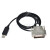 FTDI USB转DB25 公头25针 数控机床CNC FANUC RS232串口通讯线缆 USB款(FT232RL芯片) 1.8m