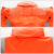海斯迪克 分体式雨衣雨裤 300D套装加厚牛津布防暴雨水反光雨衣HKsq-343 荧光橙 3XL 