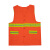 环卫马甲反光背心环卫工作服反光衣马夹保洁工人园林绿化印字 桔红色 XL