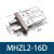 气动手指气缸加长MHZ2-6D/MHZL2-10D/16D/20d32d小型平行气爪夹具 MHZL2-16D加长行程