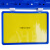 益美得 FNR1096 磁性标签标识牌分类标贴仓储标牌仓库货架标签牌 A6蓝色+单磁铁