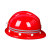 ABDT领导国标玻璃钢安全帽反光条安全帽工地施工煤矿工井下矿山安全帽 红色