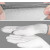 勒塔(LETA) 防静电手套 PU涂指 涂掌 浸胶涂层点塑手套 防滑手套 灰色 PU涂掌（灰L-1双）LT-PPE582