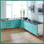 品味空间 厨房灶台橱柜不锈钢碗柜 1.4米右对开平面 (可选左)CG-99
