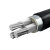 FIFAN 3芯铝电缆线YJLV22电压0.6/1KV铠装地埋线 3*50平方 一米价