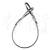 祁衡 304不锈钢钢丝绳压制 起重不锈钢丝绳 双头铝套压制 钢线包塑钢丝绳 3mm-1米长 一米价 