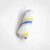 美瑞欧 滚筒刷 羊毛小滚筒刷 4寸 化纤黄蓝10只（1个30cm柄）《单位：套》