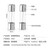汇君 玻璃保险丝管电源插座电路充电器保护玻璃管 2A 10个装/5*20mm