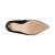 玖熙（Nine West）女士时装靴新款Flows系列细跟女靴舒适百搭经典尖头中筒靴 Black Suede 36