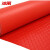 冰禹 BYlj-134 防水防滑地垫塑料垫 PVC塑胶地板垫子 红色人字1.5米宽*1米单价
