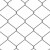 德威狮 热镀锌铁丝钢丝勾花网围栏菱形网养殖网2.5MM粗7CM孔2.0M高10M长