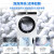 三星（SAMSUNG）9公斤滚筒洗衣机全自动洗烘一体机 智能变频 AI智能控制 安心添WD90T554DBE/SC 白