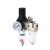 普力捷气动二联件油水分离器气源处理器空压机空气过滤器高压调压阀自动排水器 AC5010-06A