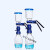 适配GL45丝口瓶装置 蓝盖瓶溶剂器微孔滤膜器 GL45高硼硅试剂瓶500ml
