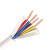 盛亿芯 RVV4*6 电线电缆平行线四芯软护套线白色每米（100米起订）