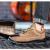 锐麻 劳保鞋男士轻便安全工作防砸防刺穿钢包头电焊工透气防护鞋 zs015黄色 40 