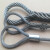 压制铝套合金钢压制吊索具 插编钢丝绳套锁拖拉车绳8101214mm粗 浅蓝色 18毫米~6米压制