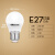 雷士照明（NVC） LED灯泡球泡 省电节能球泡灯具替换光源 E27小螺口灯泡 3瓦暖白光4000K-单只装
