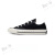 匡威（Converse）1970s Vintage做旧黑白低帮帆布鞋 A06527C/162058C 162058C【黑色】  37