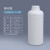 水杉加厚1000ml塑料氟化瓶带盖化工试剂包装瓶化学溶剂分装瓶 1L-白色 