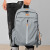 梵乔希品牌双肩包男大容量轻便多功能休闲电脑背包高中初中学生书包男 黑色