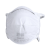 君御KN95防尘口罩杯型 G9510 透气防工业粉尘打磨粉尘 可重复头戴式白色 20只/盒 白色