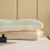 润华年高端枕头刺绣护颈椎助睡眠枕芯居家适用 绿色 42*74cm一对