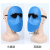 轻便烧电焊面罩屏焊工防烤脸头戴式氩弧焊帽子防护脸部简易蓝眼镜 zxPC面罩*1+透明眼镜*1