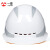 一盾免费印字 一盾安全帽工地男国标加厚建筑工程电力头盔定制logo印字 白色 四面透气反光条