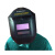自动变光头盔烧电焊防护面罩半脸式氩弧焊工轻便帽防烤脸神器