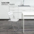 椅IKEA尼斯折叠椅工作椅餐桌椅桌椅子白户外国内代购 白色