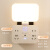 人工智能台灯灯带睡眠头灯插座牀小夜灯感应声控控制语音小 CS1024插位＋2USB带语音控制