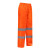 谋福 140橙色雨衣套装 分体环卫雨衣安全警示养护工作者制服 175