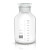 欧杜 广口瓶实验室试剂瓶高硼硅泡酒玻璃瓶5 1020斤装大容量带龙头 25000ml(透明)(50斤)