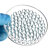 防溅玻璃球 高精度玻璃珠 加热防爆沸珠 实验室用小玻璃珠化验震荡珠玻璃研磨球 9mm 约500个/袋