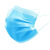 COFLYEE 一次性口罩单片独立包装工业批发成人扁筋盒装蓝白粉黑色厂家现货定制 白色(圆筋) 3层(独立包装)