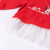 迪士尼童装女童卫衣可爱米妮网纱拼接外套儿童圆领套头上衣 大红 3岁/身高100cm