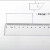 西玛30cm办公尺子 学生文具绘图直尺19869透明30厘米学生文具绘图 30cm