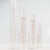 海斯迪克 HKQS-159 玻璃量筒 刻度量筒 高透明度实验室器具 50mL（10个）