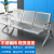 kuoson 机场椅输液椅子不锈钢排椅公共等候座椅三人位（3张起拍）