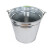 工霸（GONGBA）加厚白铁桶铁皮桶水桶 提水桶 小号（1个装）  起订量：5个 定制