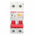 LIANCE联测LCDB9LE-80 1P+N 16A 过载短路保护器 低压漏电断路器（单位：只） 红白色 AC230V