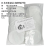 重松日本防尘口罩DR28SU2K配件U2K滤芯保护棉水洗圆形棉加厚加密白色 进口滤芯保护棉1000片（囤货款）