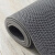 絮实 塑料PVC脚垫厨房地毯防滑垫地垫防水多用厕所卫生间灰色4.5mm厚2米宽1米长