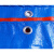 海斯迪克 工业用加厚彩条布 防雨布雨棚布帆布 8米*12米 H-145