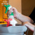 英科一次性手套PVC烘焙洗碗餐饮厨房实验室美容家务清洁透明薄膜防水劳保橡胶100只XL#