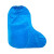 劳保佳 生产加工一次性鞋套 水产牧场工业用 PE塑料加长加厚靴套 防水防尘鞋套 蓝色 500只装