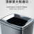 迪恩斯（DEANS）不锈钢欧式垃圾桶方形奢华客厅厨房家庭用卫生间厕所小号无盖卧室6L 香槟金
