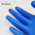 尚和手套(SHOWA)清洁防水手套 PVC耐油防滑无衬贴手160 日本品牌蓝色M码 300481